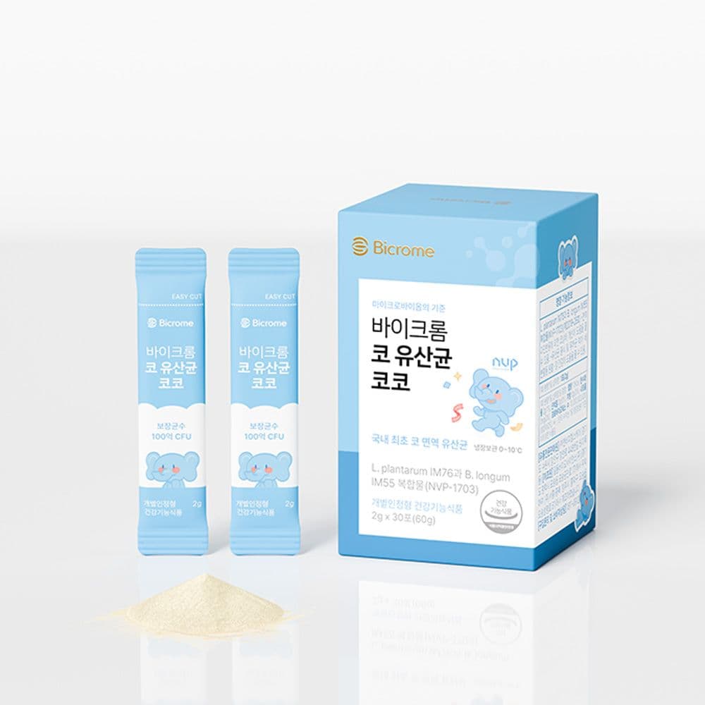 바이크롬  코코 유산균 & 피치힐 비타씨